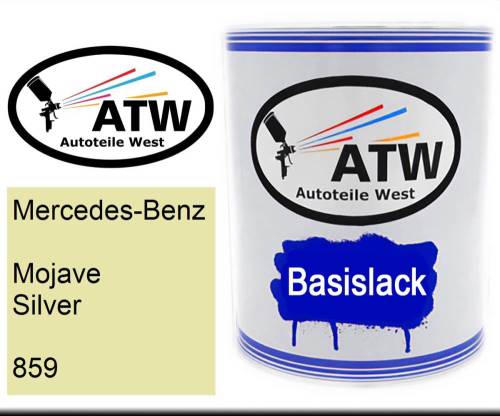 Mercedes-Benz, Mojave Silver, 859: 1L Lackdose, von ATW Autoteile West.